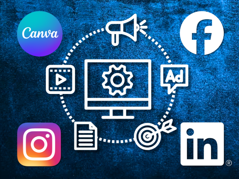 Marketing - tworzenie treści i grafik na social-media